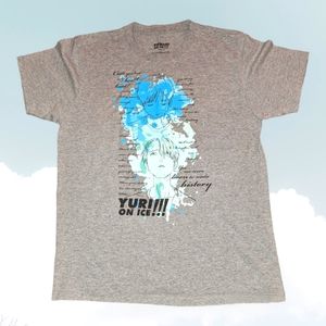 Yuri!!! On Ice Anime History Maker Lyrics T-Shirt Hot Topic Unisex Merch